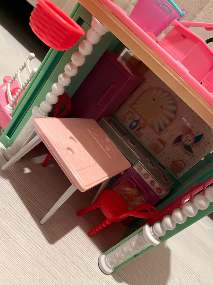 Pembe Oyuncak Ev ve Aksesuarları - Görsel 2