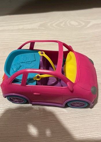 Renkli Pembe Oyuncak Araba polly araba - Görsel 2