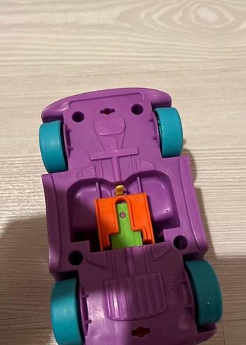 Renkli Pembe Oyuncak Araba polly araba - Görsel 3