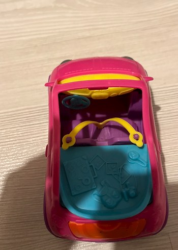 Renkli Pembe Oyuncak Araba polly araba - Görsel 4
