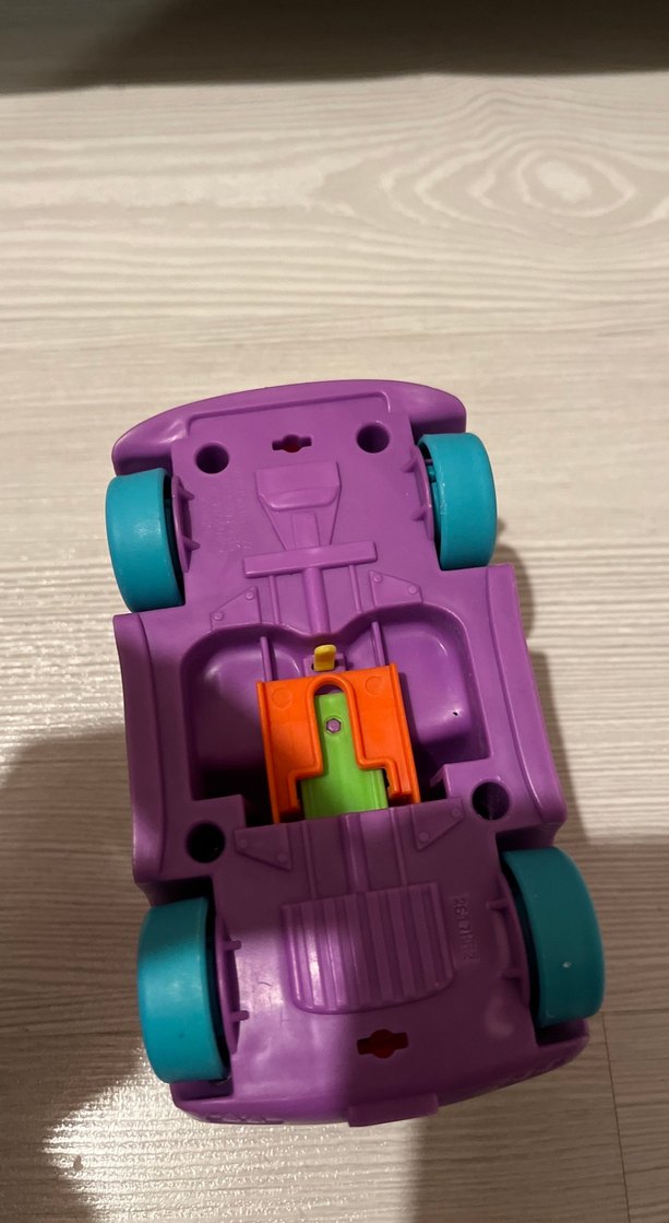 Renkli Pembe Oyuncak Araba polly araba - Görsel 3