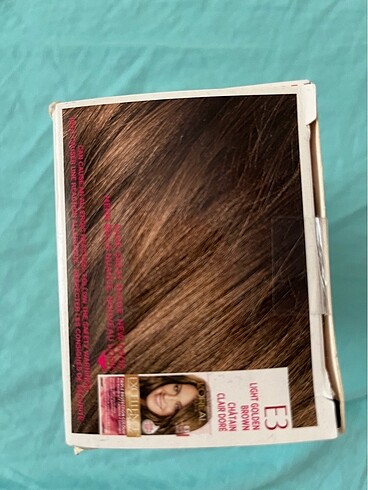 Beden light golden brown saç boyası