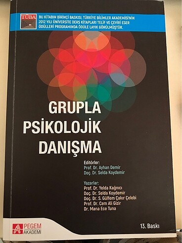 grupla psikolojik danışma pegem