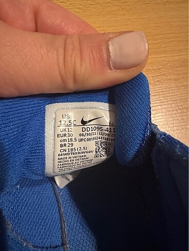 30 Beden Nike Çocuk spor ayakkabı