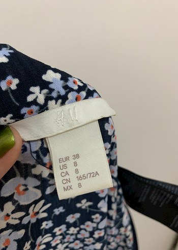 m Beden Çiçekli Uzun Etek