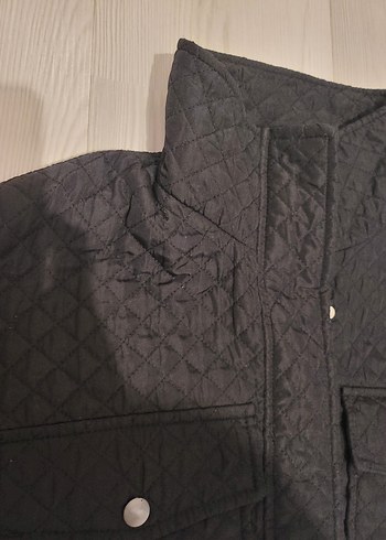 s Beden Bershka Siyah Düğmeli Kadın Ceket
