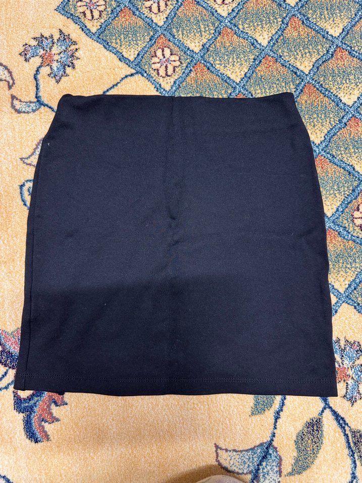 Kadın Siyah Mini Etek - Görsel 2