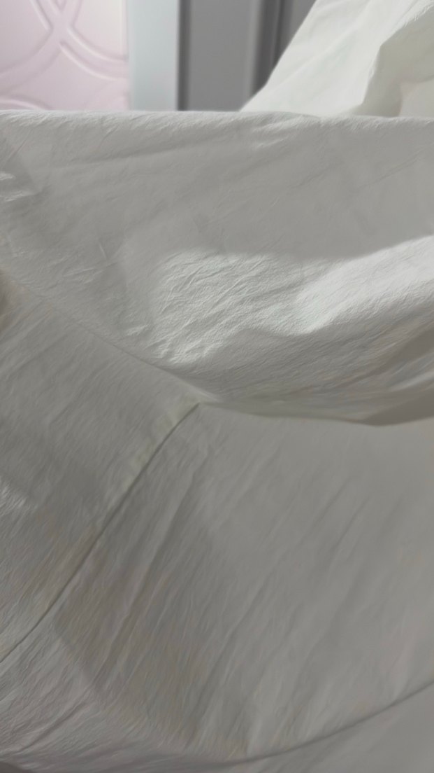 Pamuklu Beyaz Uzun Salaş Etek - Görsel 4