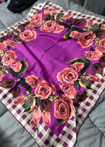 İpek eşarp - Görsel 3