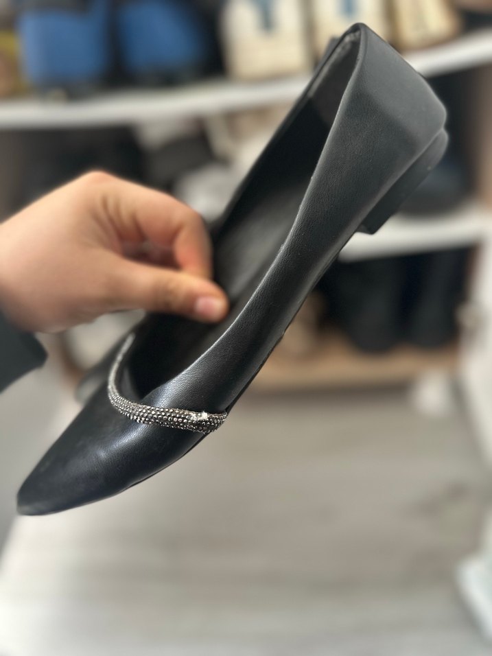 Siyah babet - Görsel 3