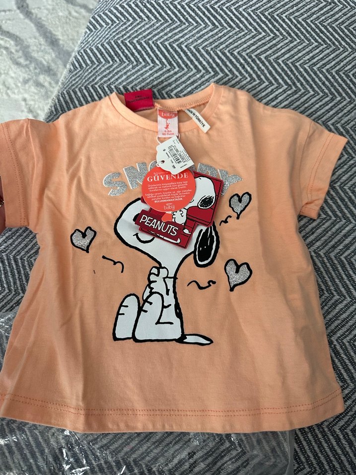 Koton 6/9 ay kız çocuk tişört - Görsel 2