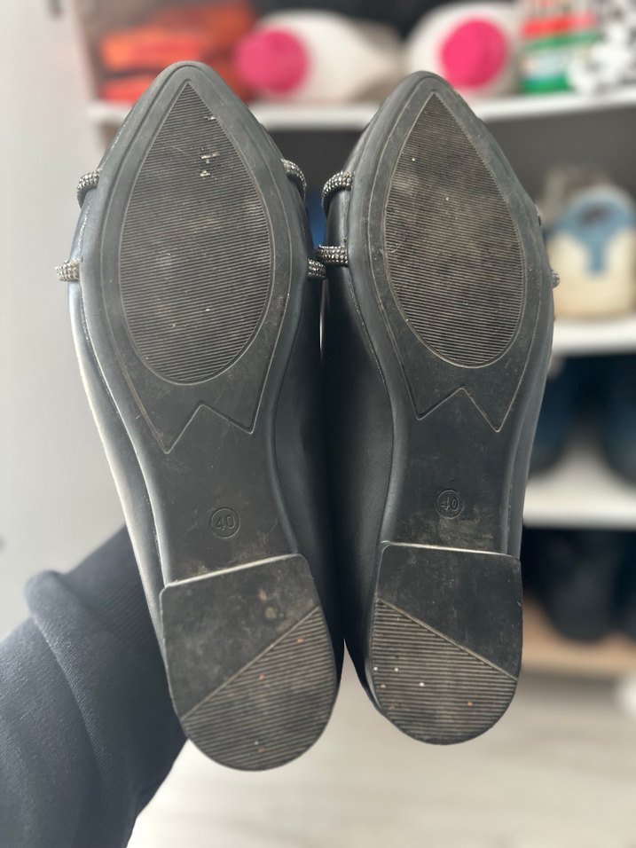 Siyah babet - Görsel 4