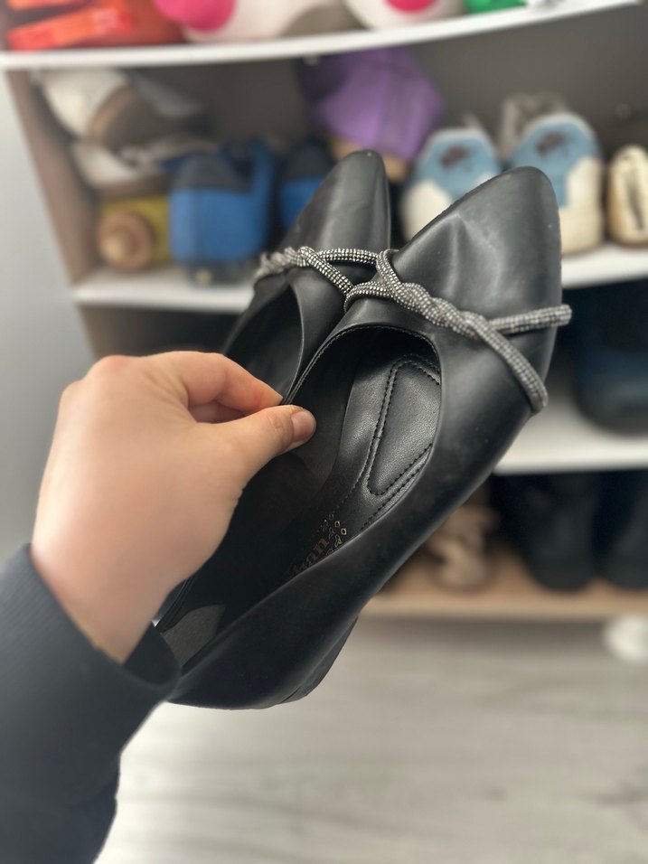 Siyah babet - Görsel 3