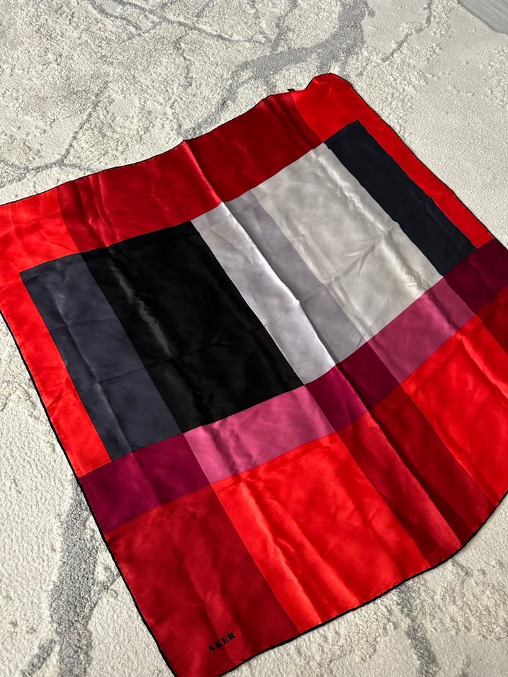 Aker ipek eşarp - Görsel 2