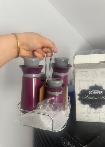Beden Schafer Kitchen House 5 Parça Set yağdanlık