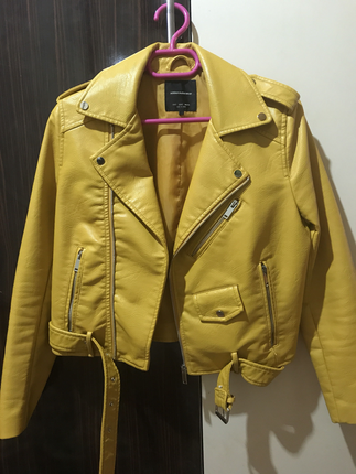 Biker deri ceket 