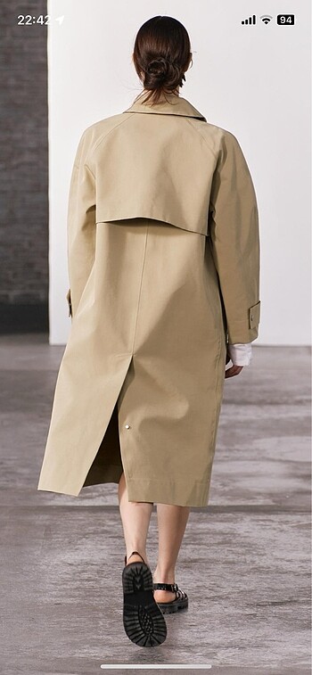 m Beden Zara trenckot