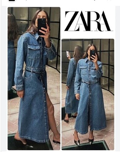Zara kıt elbıse