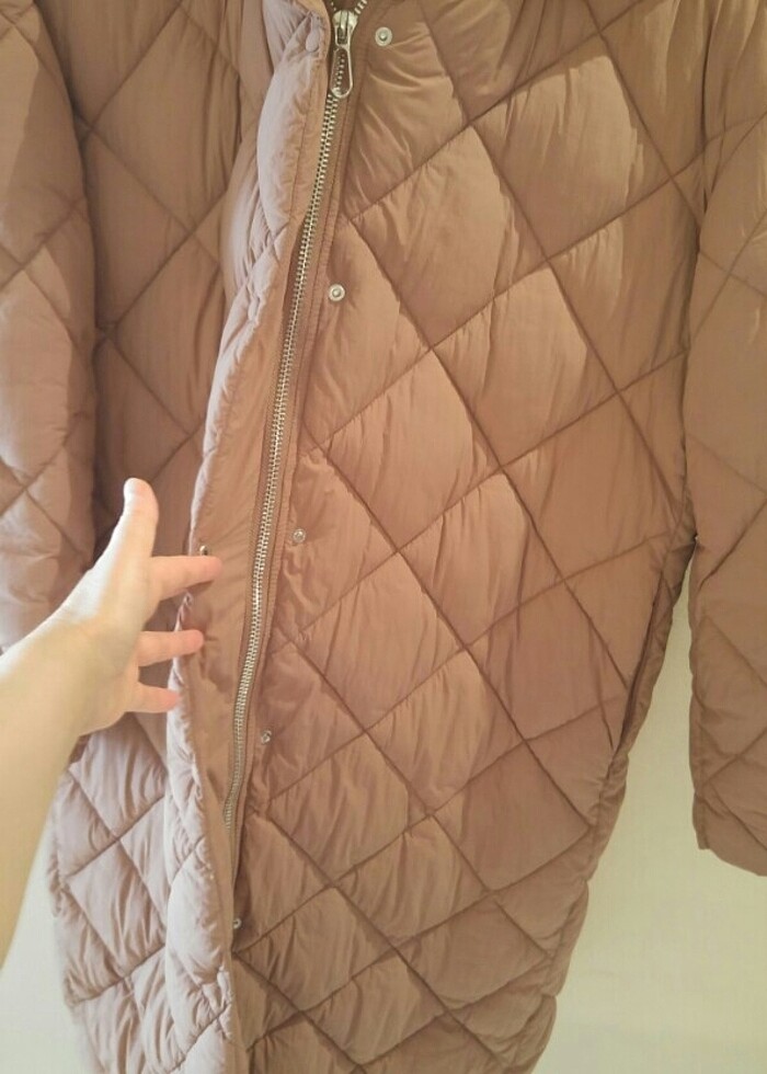 MANGO şişme mont kaban - Görsel 4