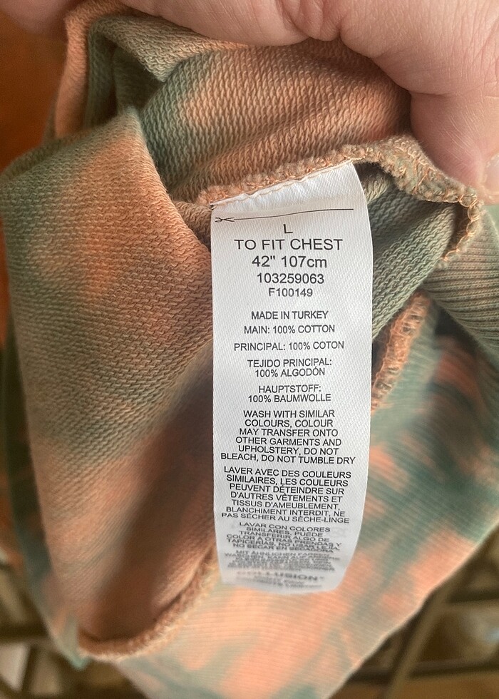 Collusion Renkli Sweatshirt - Görsel 5