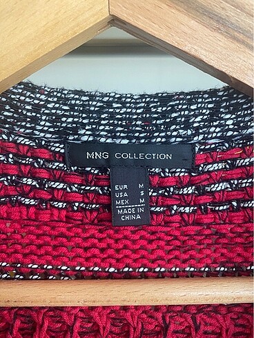 Mango Kırmızı Hırka - Görsel 2