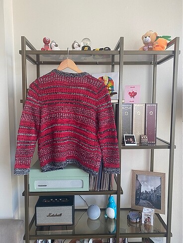 Mango Kırmızı Hırka - Görsel 4