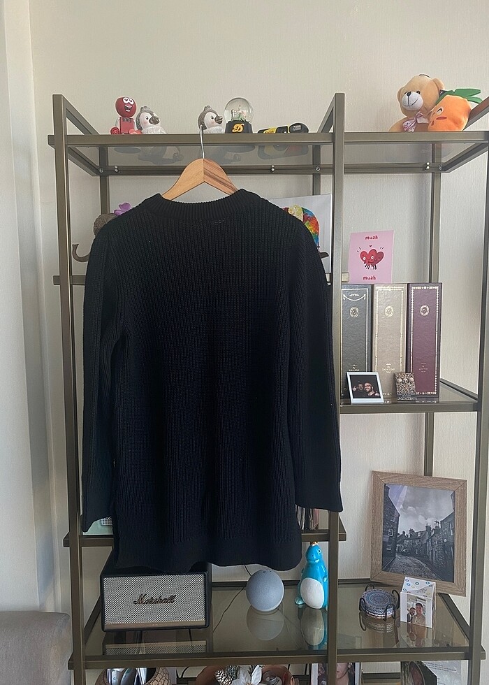 Pull and Bear Uzun Kalın Kazak - Görsel 3