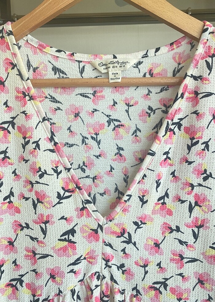 Miss Selfridge Çiçekli Elbise - Görsel 3