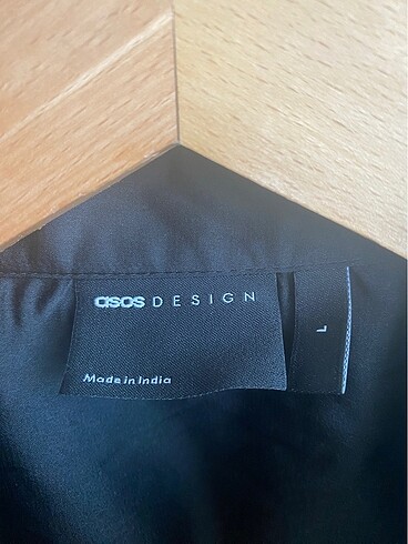 Asos Siyah Kısa Kollu Gömlek - Görsel 2