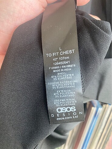 Asos Siyah Kısa Kollu Gömlek - Görsel 4