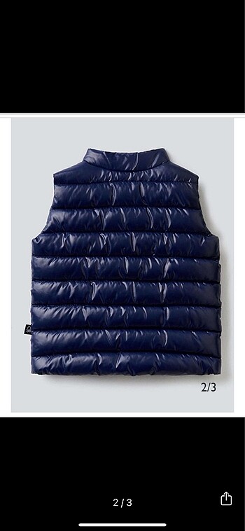 Benetton BENETTON LACİVERT ERKEK BEBEK YELEK