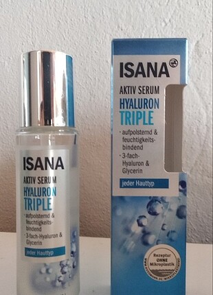 ISANA Aktiv Serum Hyaluran Triple, Hyaluronik Asit Serumu