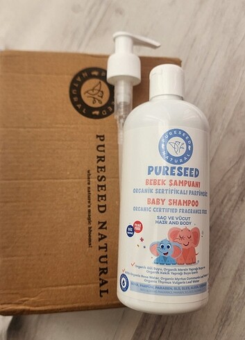 PURESEED BEBEK ŞAMPUANİ