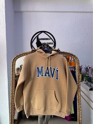 m Beden çeşitli Renk MAVİ 3 iplik şardonlu sweatshırt