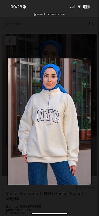 NYC SWEATSHIRT