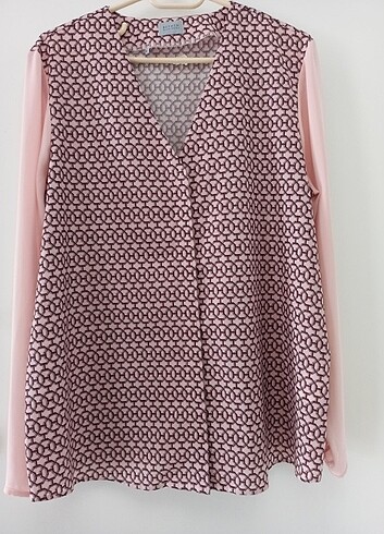 Beymen Business Şifon detaylı beymen business marka pudra pembe gömlek.42 44 be