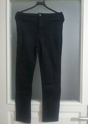 LC Waikiki Siyah İnce Kesim Midi Kot Pantolon 10,11 yaş arası kız