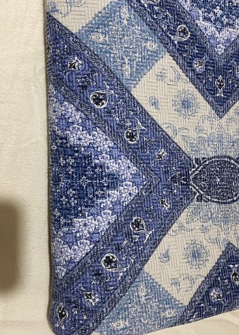 Koyu Mavi Desenli pike..2.10 * 175 - Görsel 2