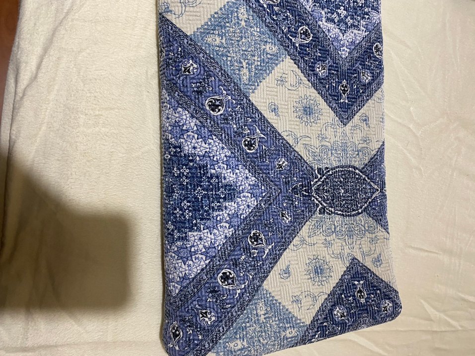 Koyu Mavi Desenli pike..2.10 * 175 - Görsel 2