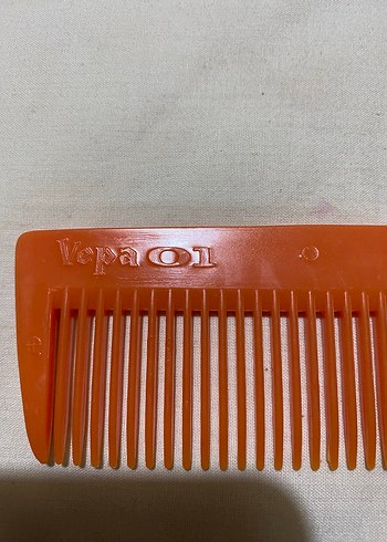 Beden 3 Parça Plastik 1 adet kemik Tarak Seti
