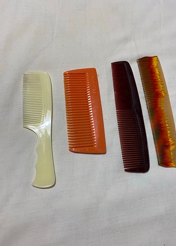 3 Parça Plastik 1 adet kemik Tarak Seti