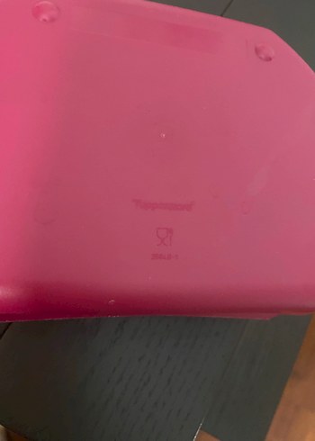 Tupperware #tupperware Pembe Renkli Plastik Sandvich Kutusu