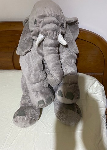 Ikea Gri Peluş Fil Oyuncak
