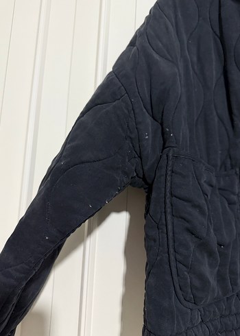 Zara Zara Siyah Midi Ceket