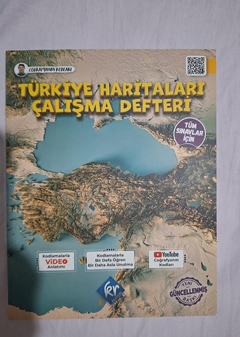 YKS Coğrafyanın Kodları Türkiye Haritaları Çalışma Defteri