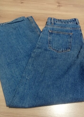 Geniş kot pantolon 