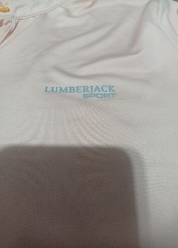 l Beden pembe Renk Orijinal Lumberjack sporcu üst