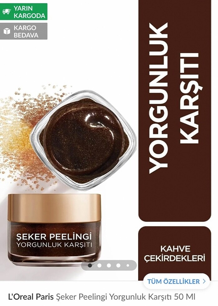 L?Oreal paris şeker peelingi - Görsel 2