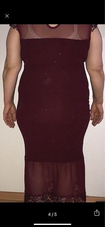 Büyük beden abiye - Görsel 4