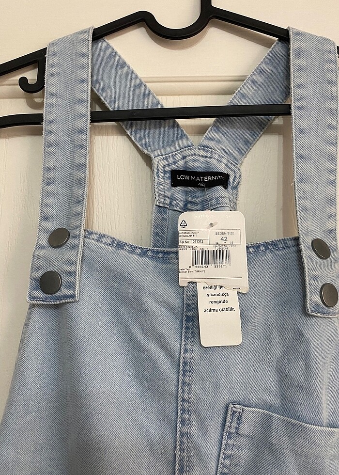 Jean salopet - Görsel 3